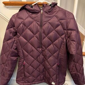 Women’s Nike ACG Purple Pullover Quilted  Jacket- Medium